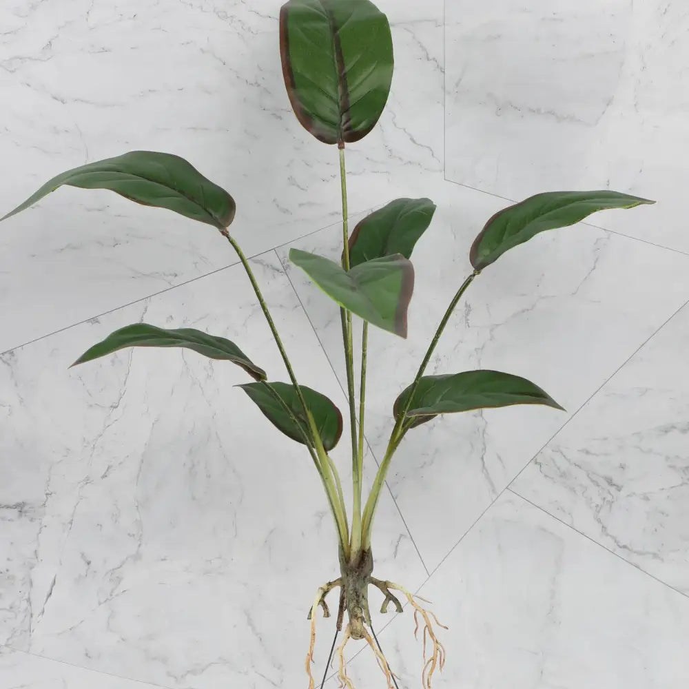 Tropical artificial plant wall set living room decorative foliage