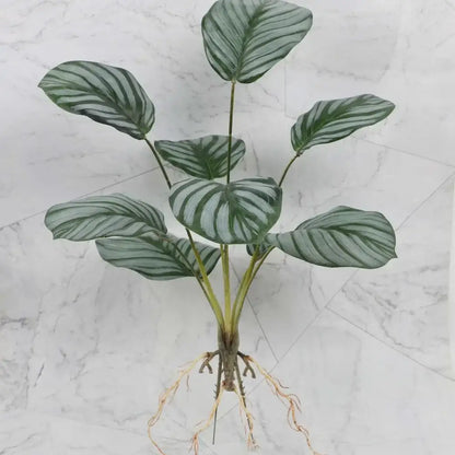 Tropical artificial plant wall set living room decorative foliage