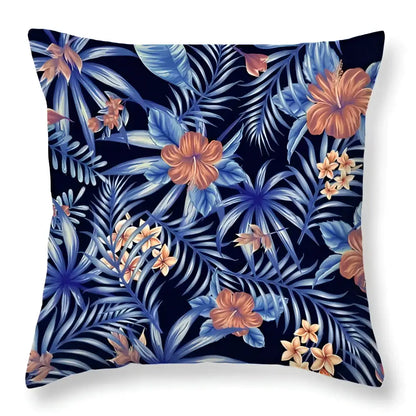 Tropical green leaves decorative cushion cover living room home decor