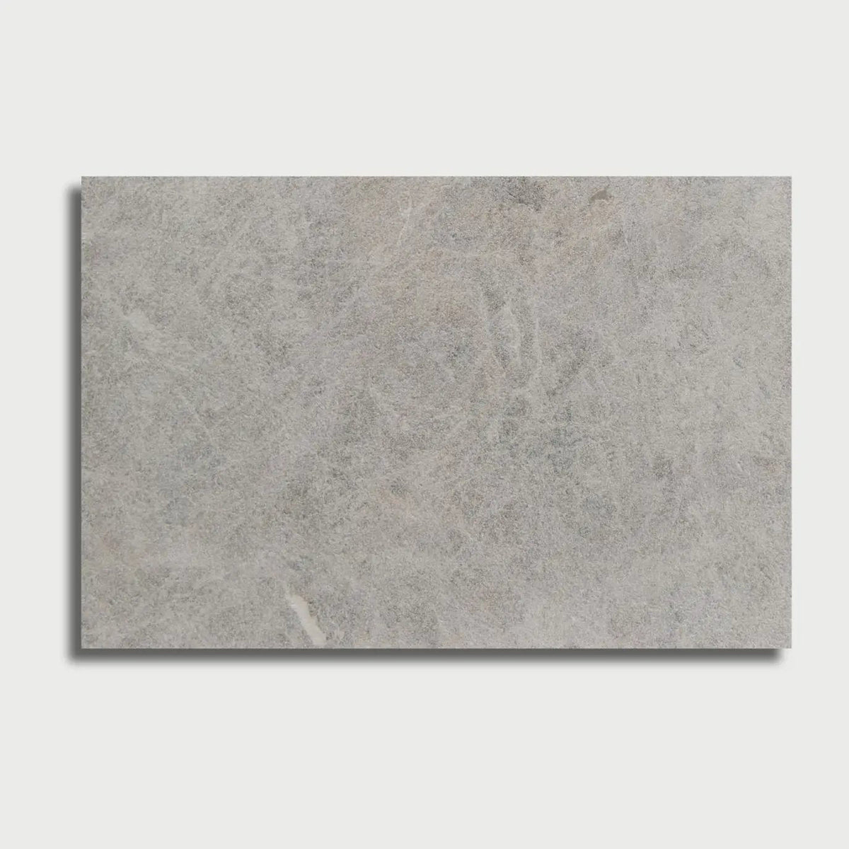 Tundra Grey Leather Marble Pavers 16x24