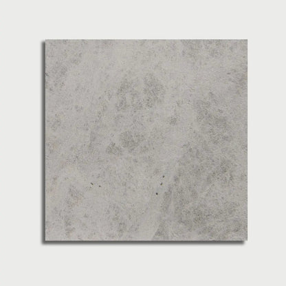 Tundra Grey Leather Marble Pavers 24x24