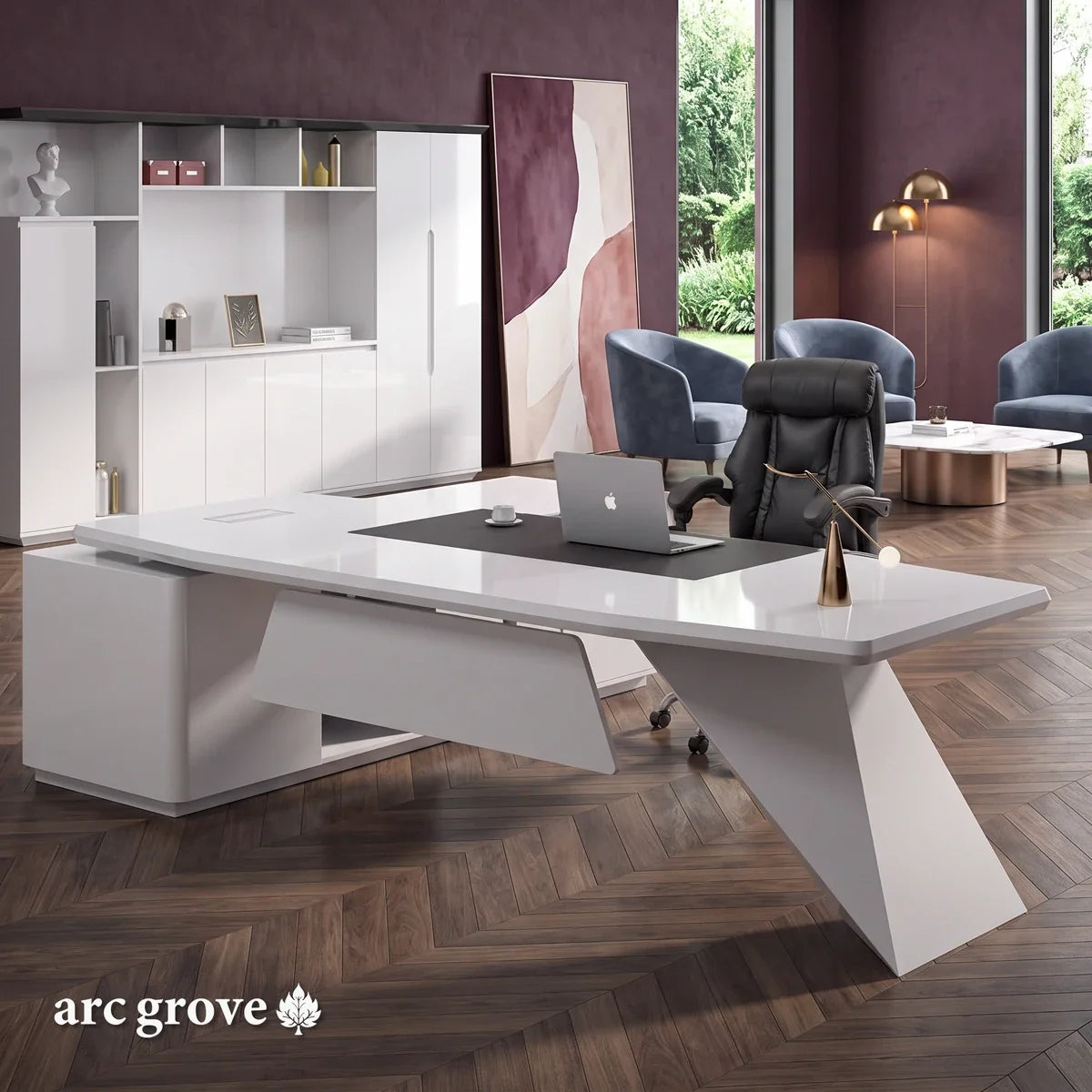 Turing · L-Shaped Executive Desk