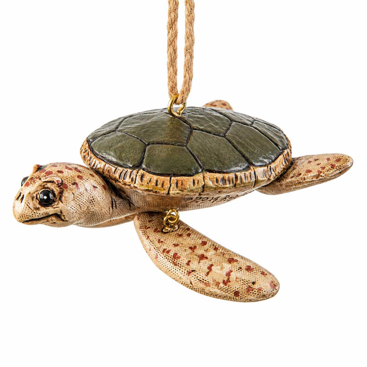 Dangly Sea Turtle Ornament | Bert Anderson Collection