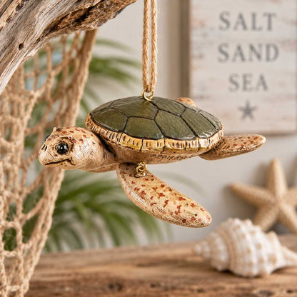 Dangly Sea Turtle Ornament | Bert Anderson Collection