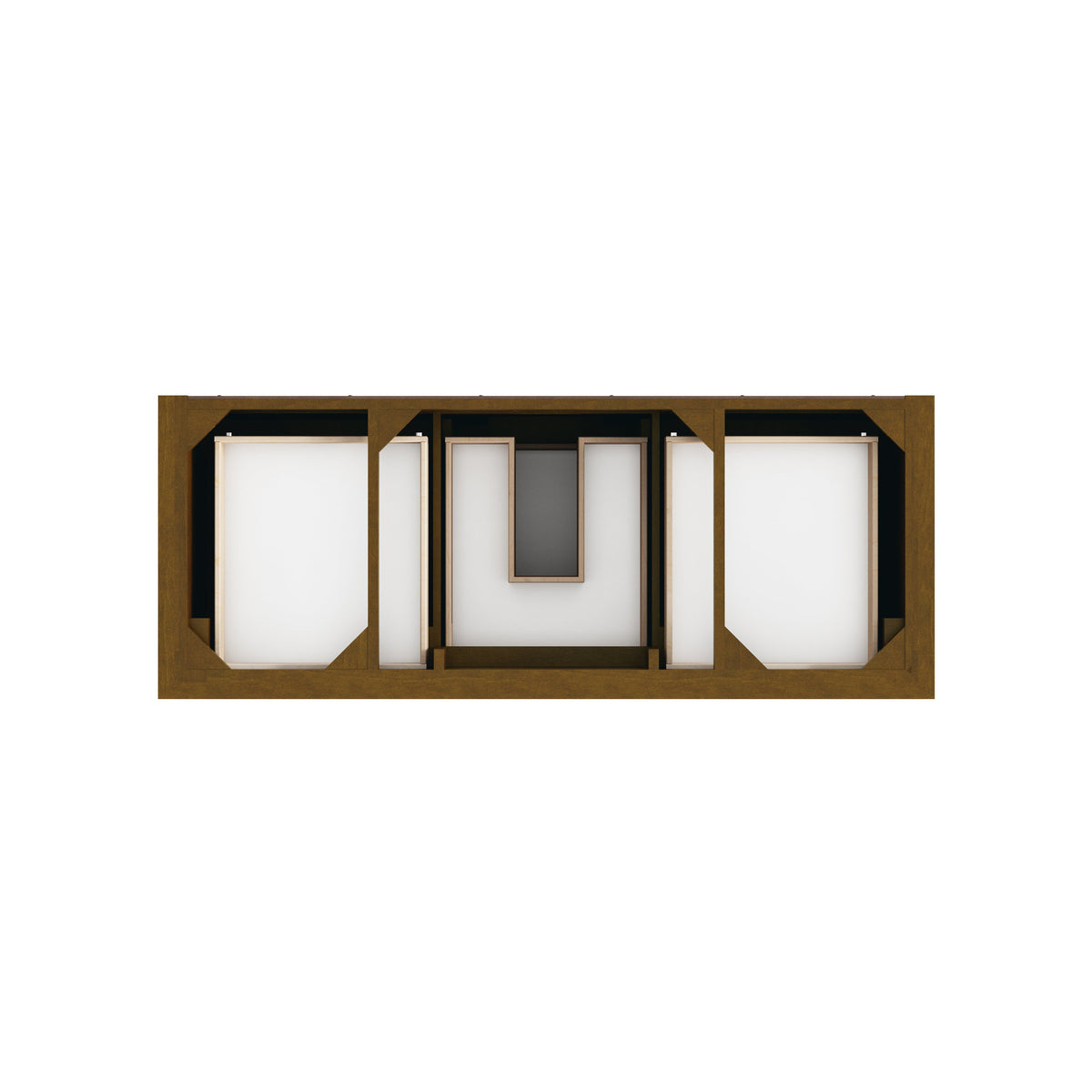 James Martin Brookfield 60" Single Bathroom Vanity, Honey Oak