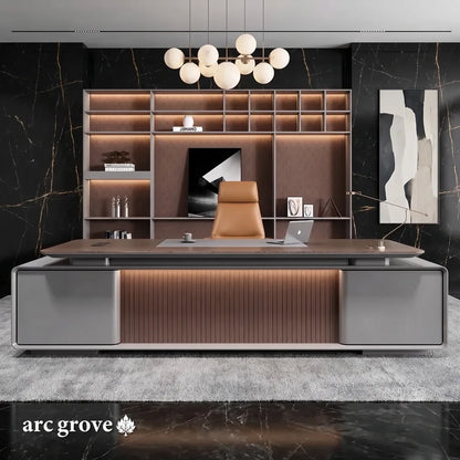 Twilley · Modern L-Shaped Executive Desk