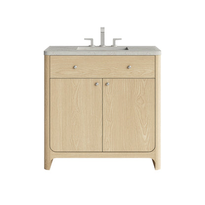 James Martin Gracyn 36" Single Bathroom Vanity, Coastal Driftwood