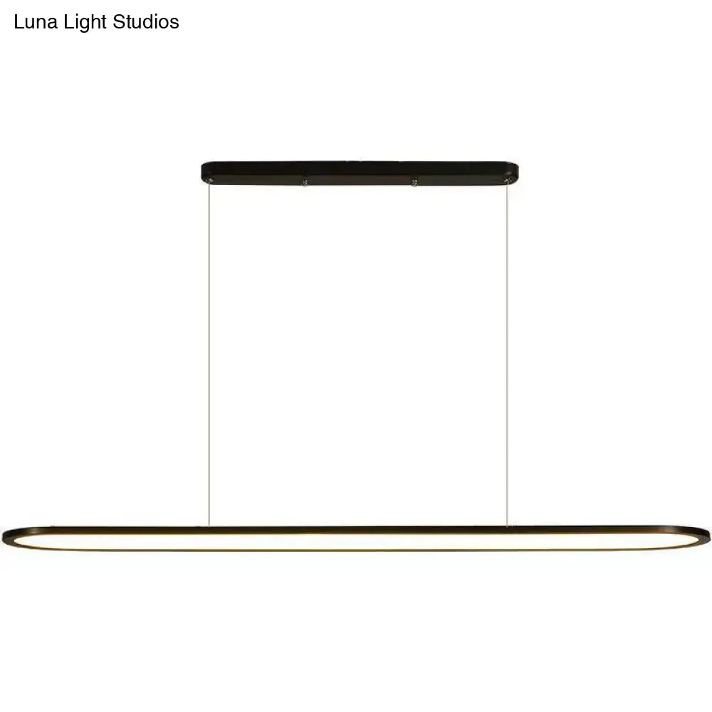 DecorBites™ Ulta-thin LED Island Lamp with Acrylic Shade - Minimalistic Lighting Solution