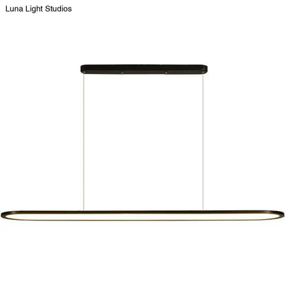 DecorBites™ Ulta-thin LED Island Lamp with Acrylic Shade - Minimalistic Lighting Solution