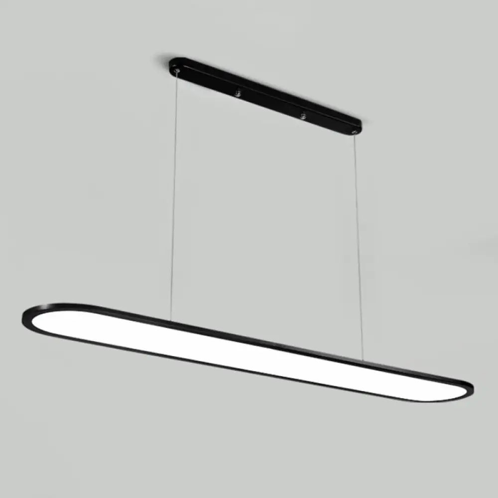 DecorBites™ Ulta-thin LED Island Lamp with Acrylic Shade - Minimalistic Lighting Solution