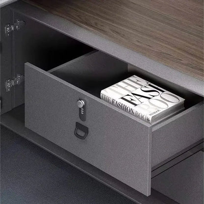 Alwin · Modern L-Shaped Executive Desk