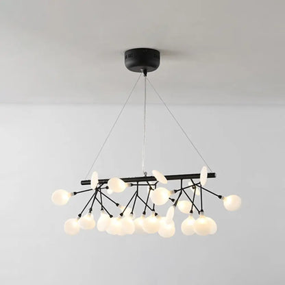 DecorBites™ Ultra-Modern Linear Firefly Pendant Lighting: Acrylic Billiard Light for Living Room