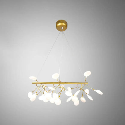 DecorBites™ Ultra-Modern Linear Firefly Pendant Lighting: Acrylic Billiard Light for Living Room