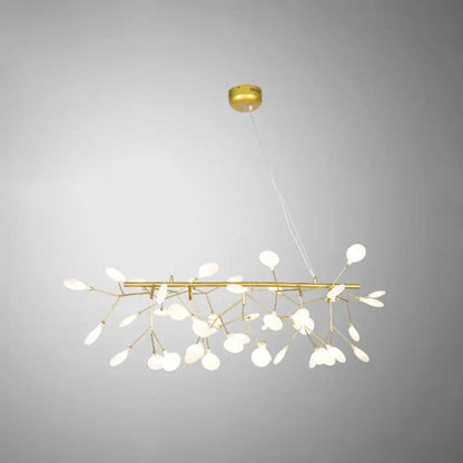 DecorBites™ Ultra-Modern Linear Firefly Pendant Lighting: Acrylic Billiard Light for Living Room