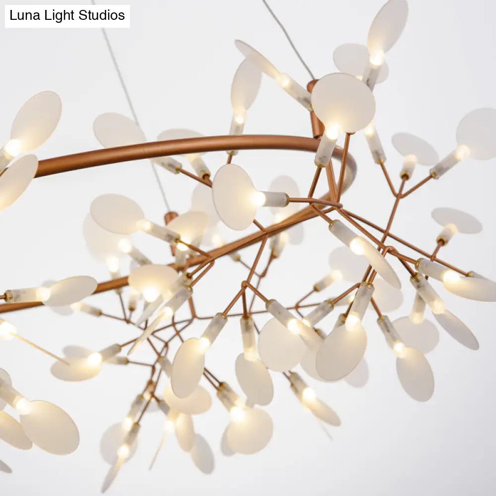 DecorBites™ Ultra-modern Metal Ceiling Light for Restaurants - Firefly Island Suspension Lighting