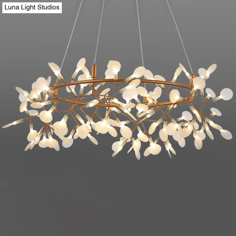 DecorBites™ Ultra-modern Metal Ceiling Light for Restaurants - Firefly Island Suspension Lighting