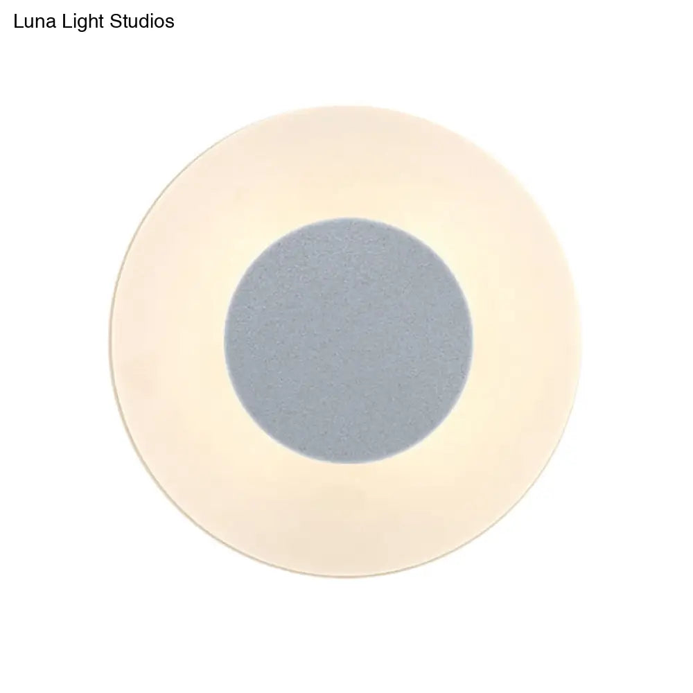 DecorBites™ Ultra Thin Acrylic LED Wall Sconce in Warm/White/Natural Light - Minimalist Design