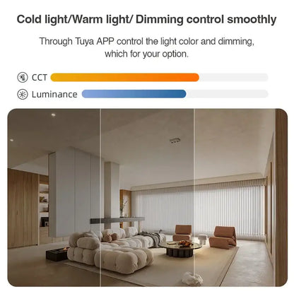 Ultra-thin black 24w led ceiling spot light for living room
