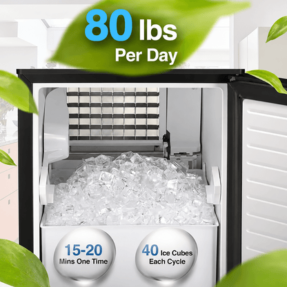 Undercounter Commercial Ice Maker Built-in Ice Machine 70LBS/24H