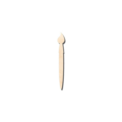 Unfinished Wood Artist Paint Brush Shape - Craft - up to 46" DIY