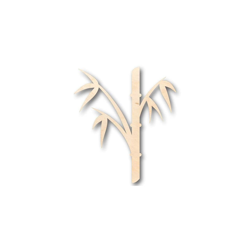 Unfinished Wood Bamboo Shape - Craft - up to 46" DIY