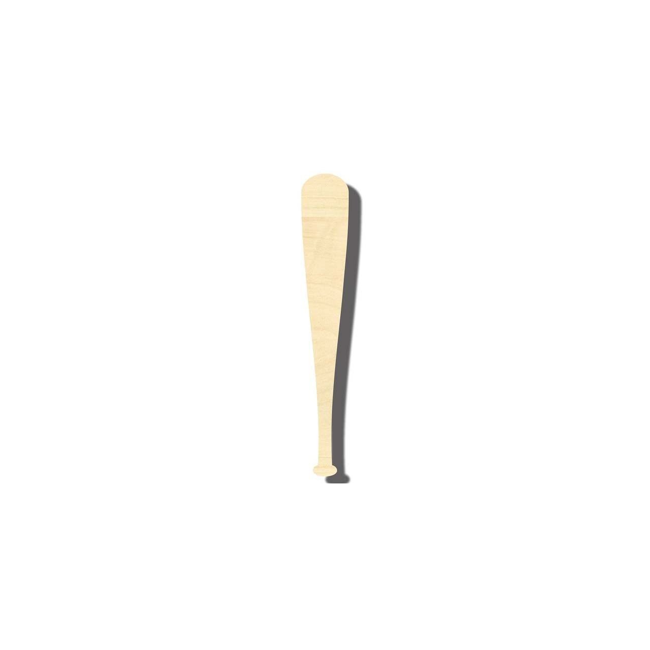 Unfinished Wood Baseball Bat Shape - Sports - Kids Room Decor - up to 46" DIY