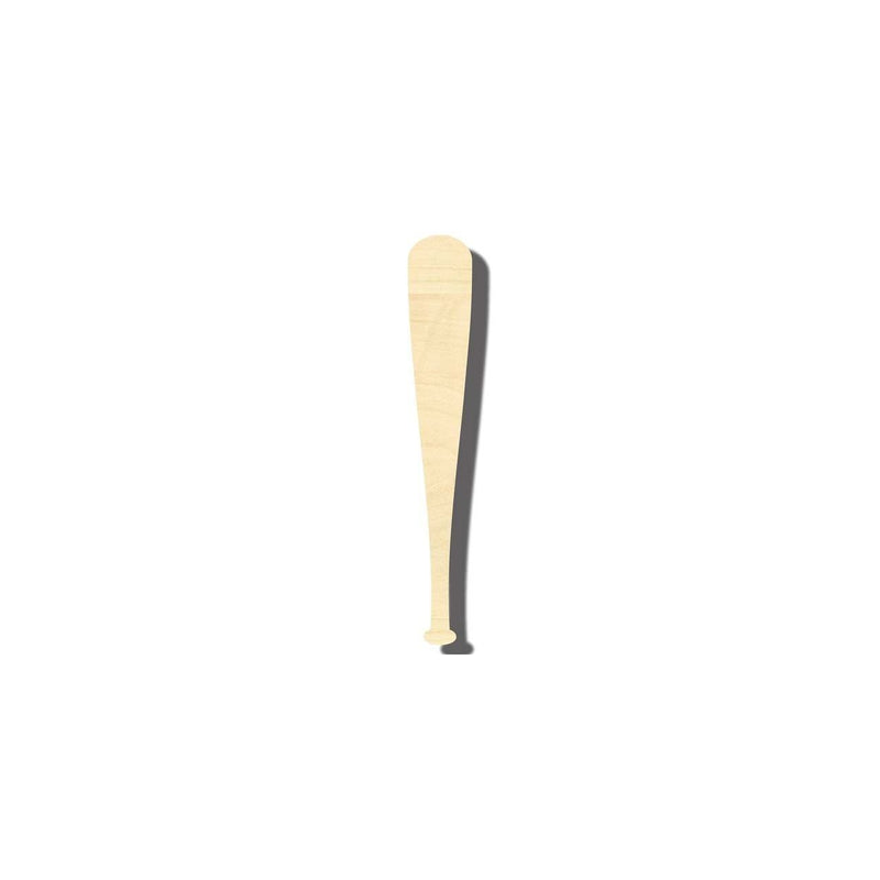 Unfinished Wood Baseball Bat Shape - Sports - Kids Room Decor - up to 46" DIY