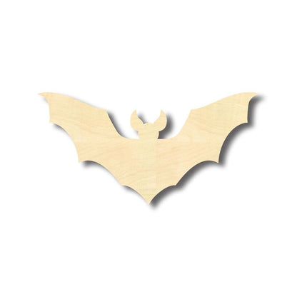 Unfinished Wood Bat Shape - Animal - Wildlife - Craft - up to 46" DIY