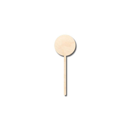 Unfinished Wood Candy Lollipop Shape - Craft - up to 46" DIY