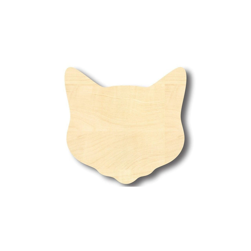 Unfinished Wood Cat Head Shape - Animal - Pet - Craft - up to 46" DIY