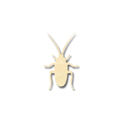 Unfinished Wood Cockroach Shape -Insect - Animal - Craft - up to 46" DIY