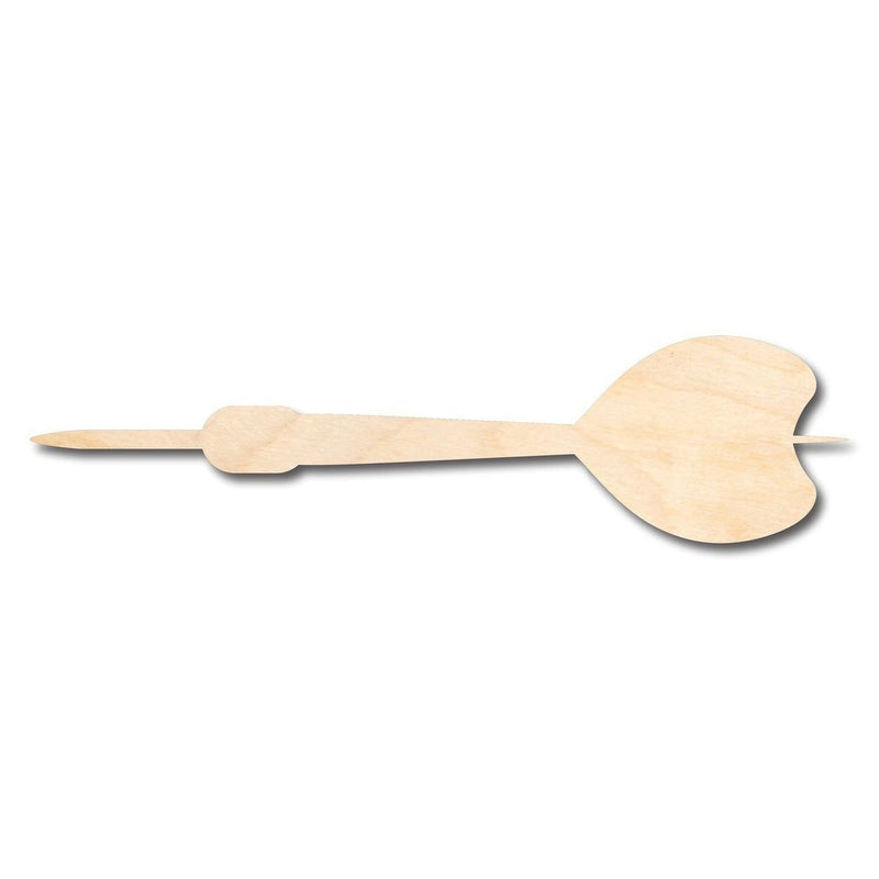 Unfinished Wood Dart Shape - Craft - up to 46" DIY