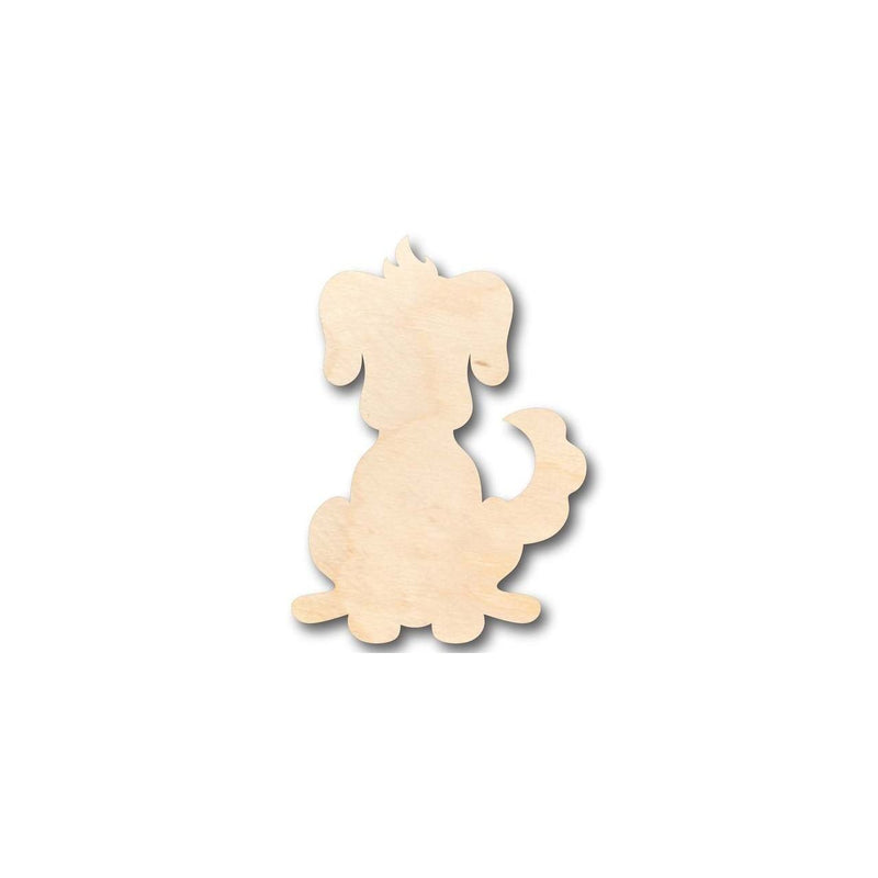 Unfinished Wood Dog Shape - Animal - Pet - Craft - up to 46" DIY