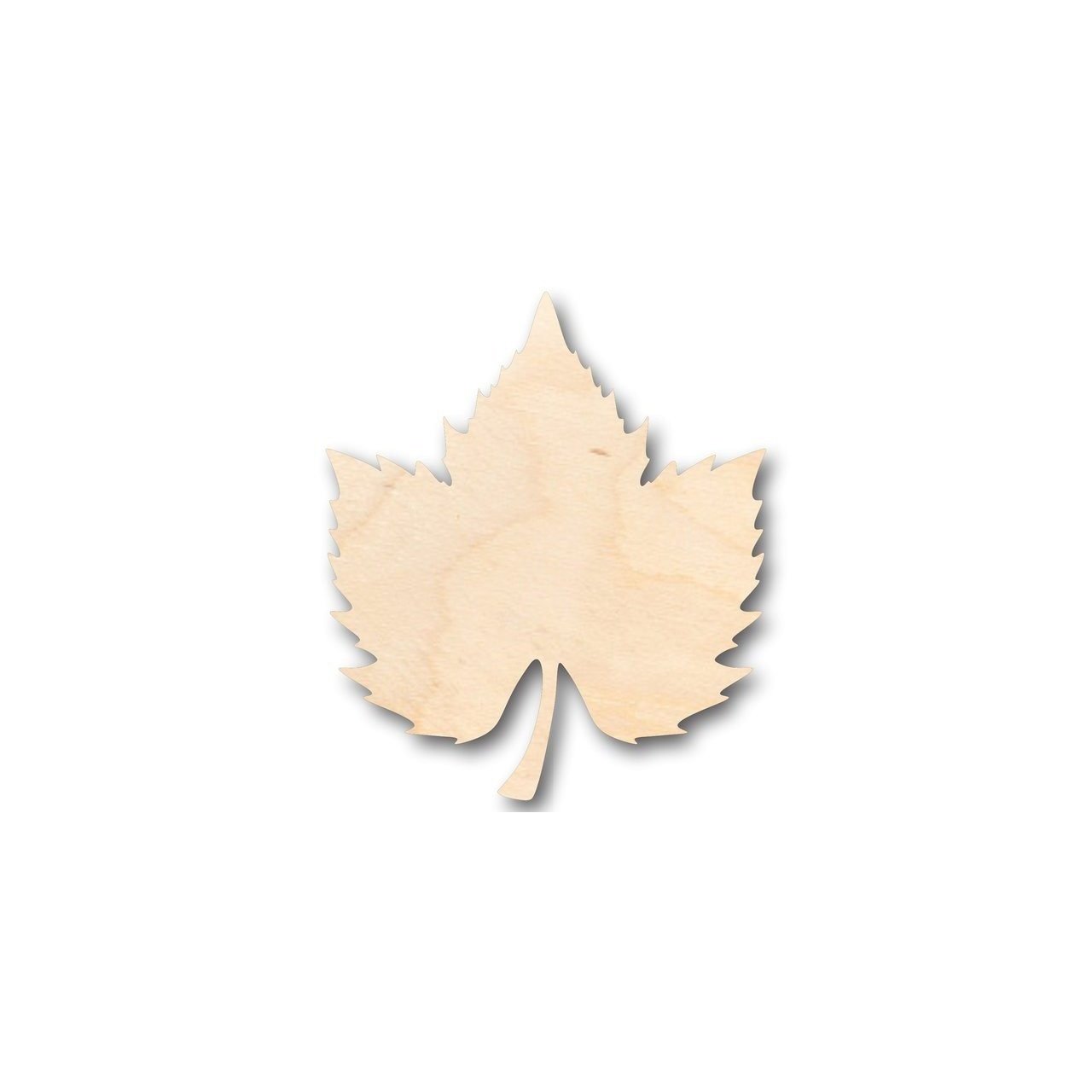 Unfinished Wood Grape Leaf Shape - Fruit - Food - Craft - up to 46" DIY