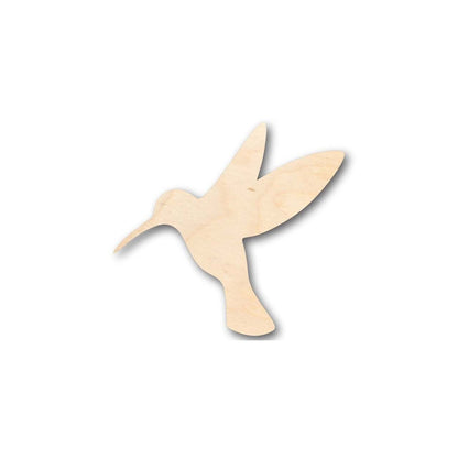 Unfinished Wood Hummingbird Shape - Bird Animal - Craft - up to 46" DIY
