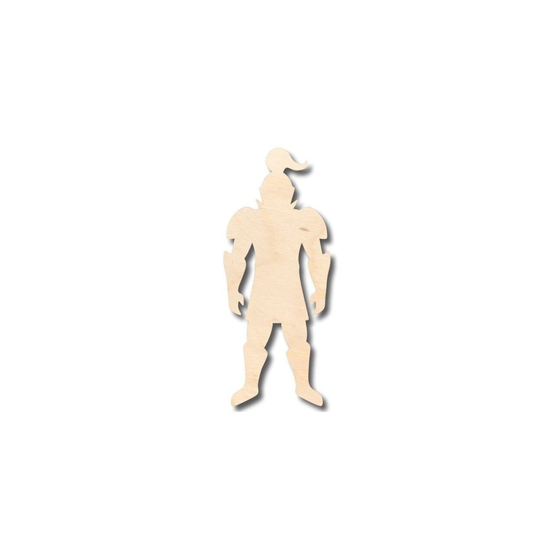 Unfinished Wood Knight Shape - Medieval - Renaissance - Craft - up to 46" DIY