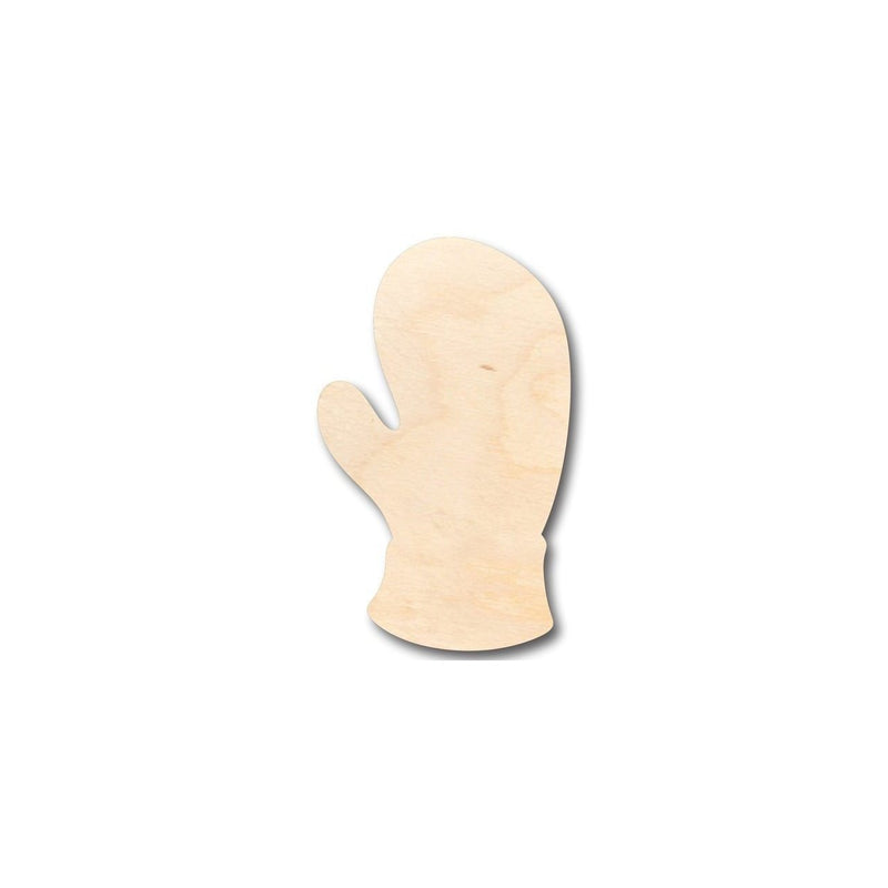 Unfinished Wood Mitten Shape - Winter - Craft - up to 46" DIY