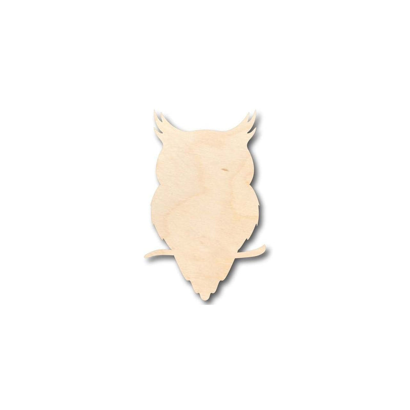 Unfinished Wood Owl Shape - Animal - Wildlife - Craft - up to 46" DIY