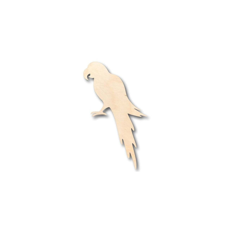 Unfinished Wood Parrot Shape - Animal - Wildlife - Pet - Craft - up to 46" DIY