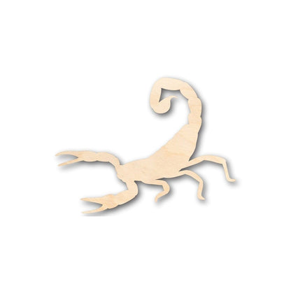 Unfinished Wood Scorpion Shape - Desert Animal - Craft - up to 46" DIY