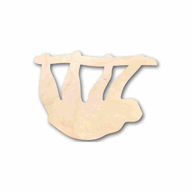 Unfinished Wood Sloth Shape - Animal - Wildlife - Craft - up to 46" DIY