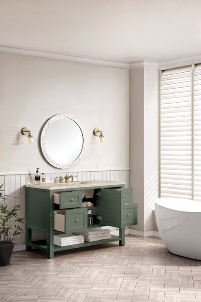 James Martin Breckenridge 48" Single Bathroom Vanity, Smokey Celadon