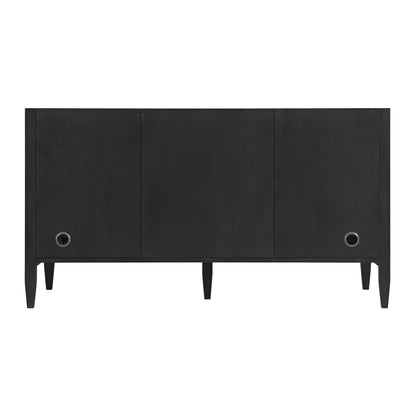 James Martin Myrrin 60" Double Bathroom Vanity, Carbon Oak