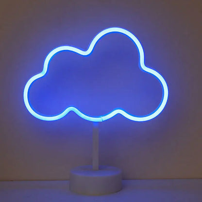 DecorBites™ USB LED Neon Sign Light Holiday Flamingo Night Lamp Xmas Party Wedding Decoration Home Gift cloud Heart Neon Light