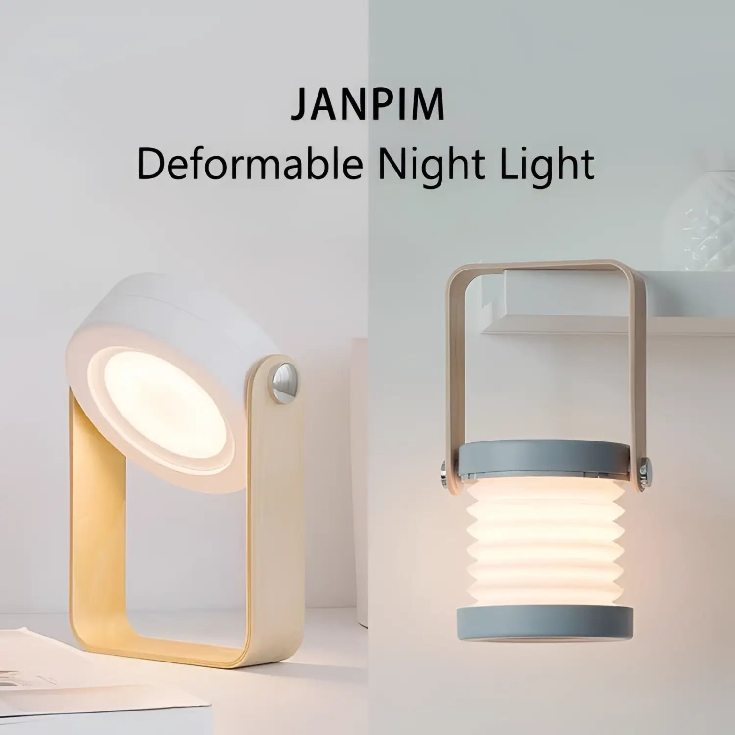 USB Rechargeable & Portable Lamp with Foldable LED Light Feature