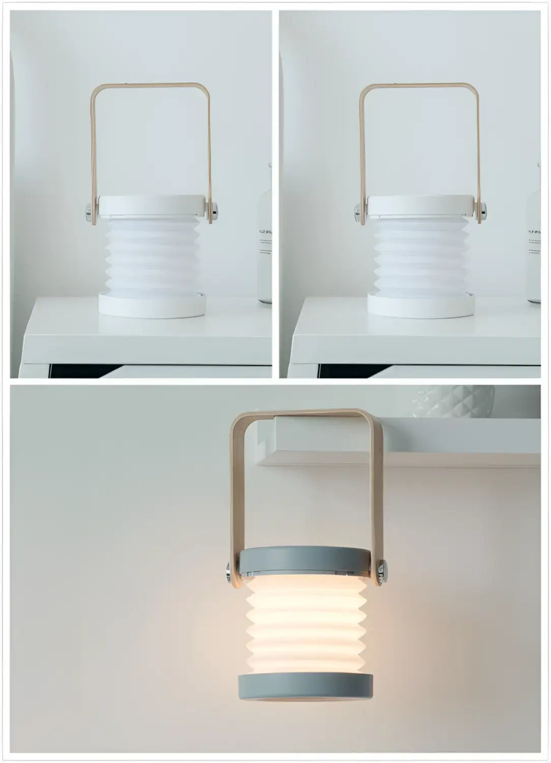USB Rechargeable & Portable Lamp with Foldable LED Light Feature