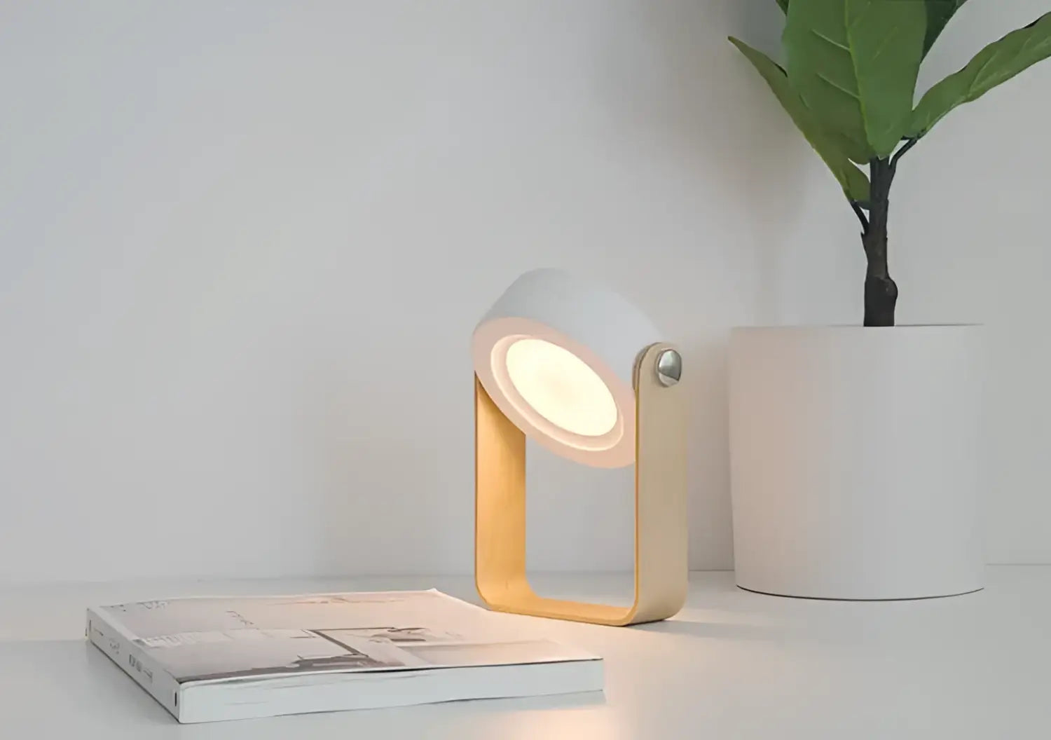 USB Rechargeable & Portable Lamp with Foldable LED Light Feature