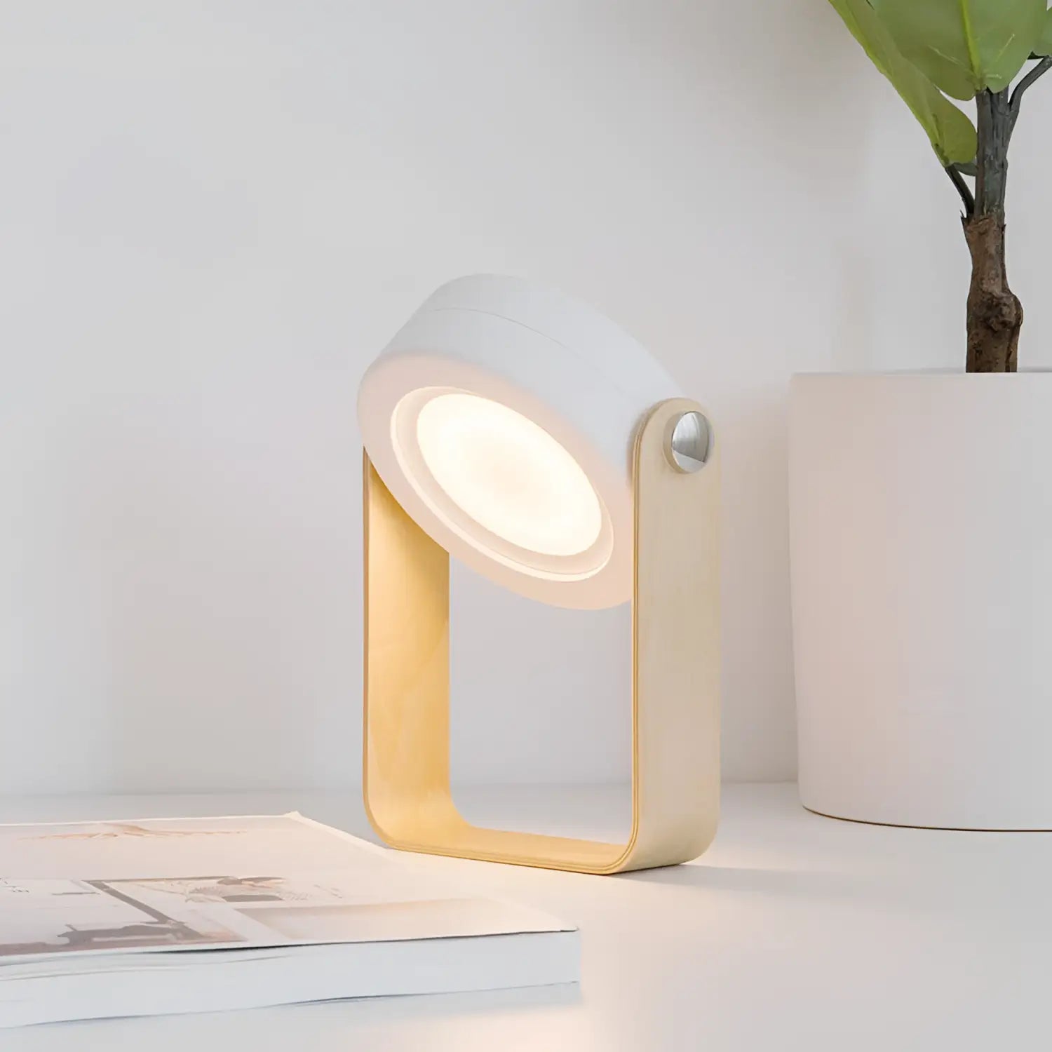 USB Rechargeable & Portable Lamp with Foldable LED Light Feature