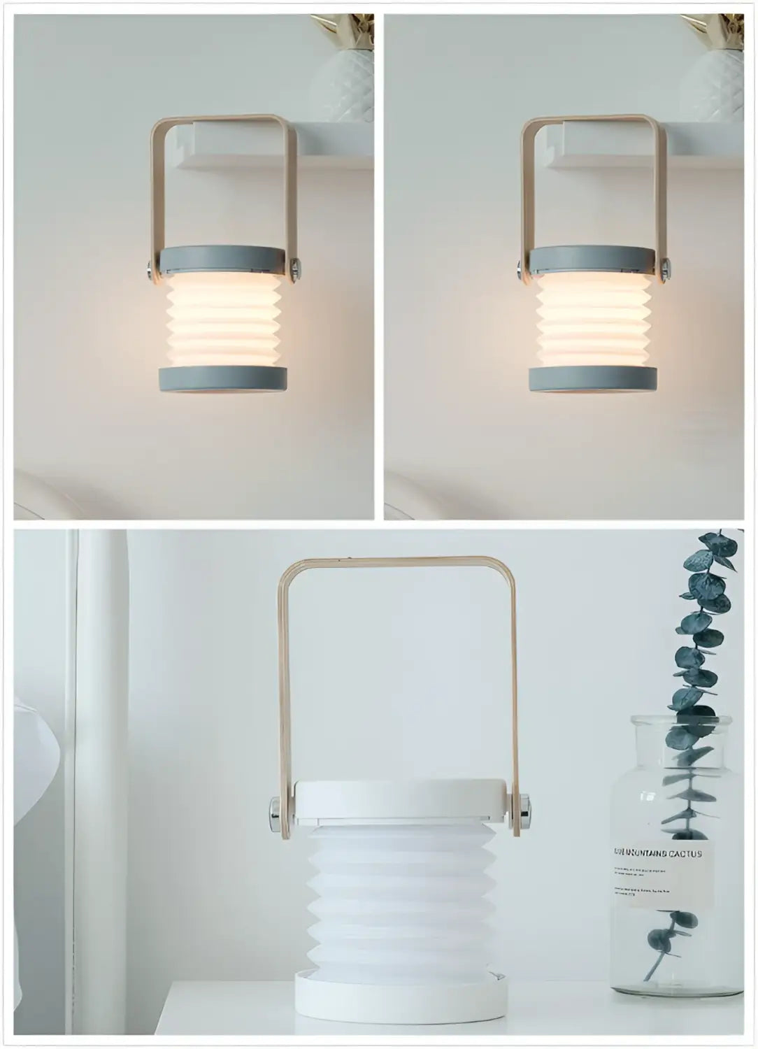 USB Rechargeable & Portable Lamp with Foldable LED Light Feature