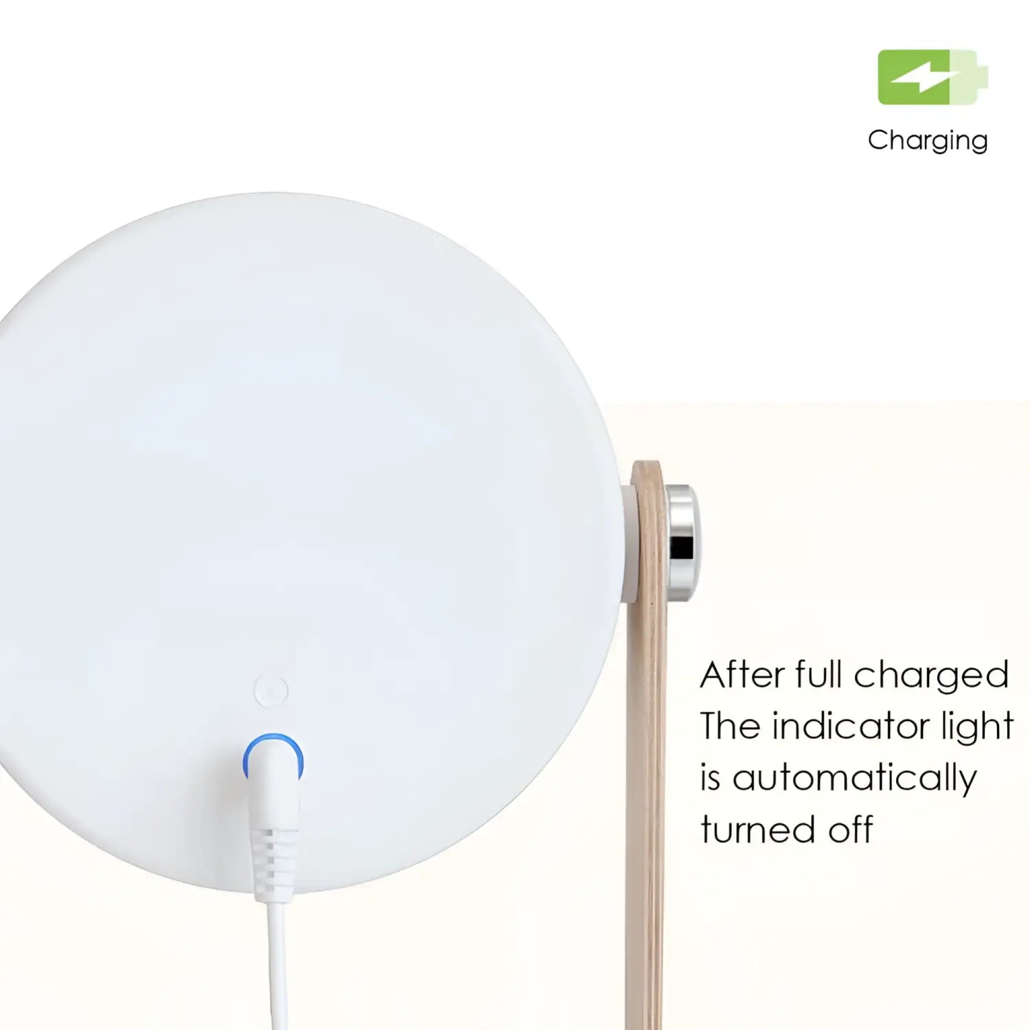 USB Rechargeable & Portable Lamp with Foldable LED Light Feature